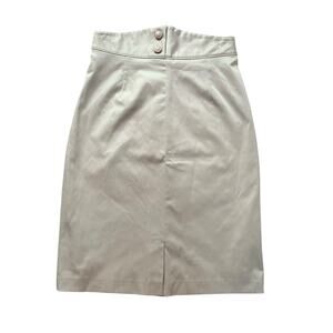 Selen beige cream pencil skirt size 38